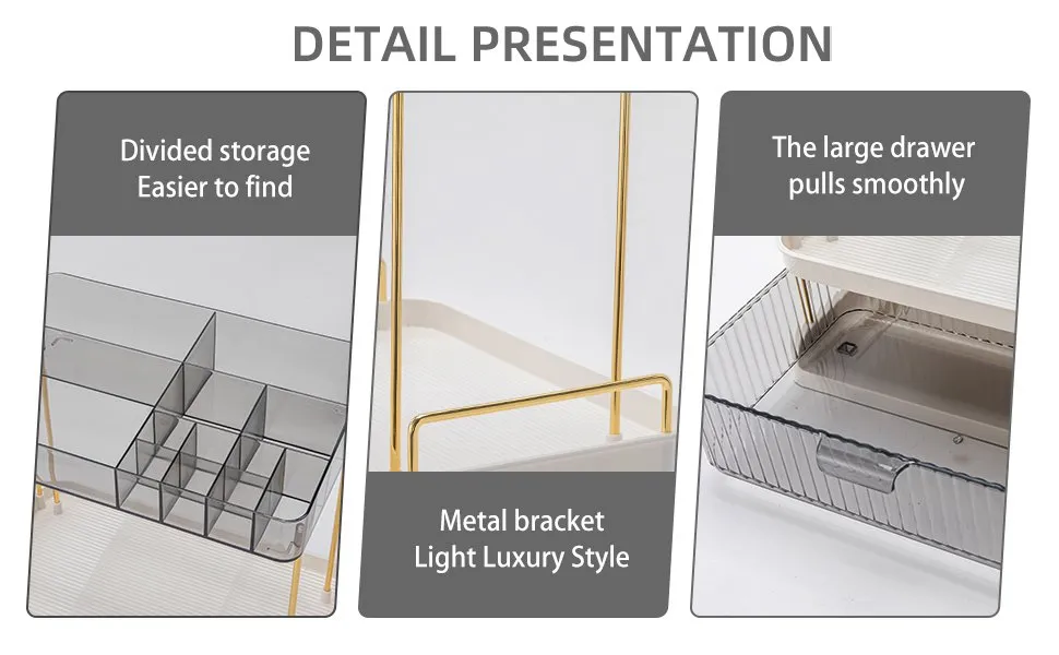 Details - Counter Organizer with Drawers