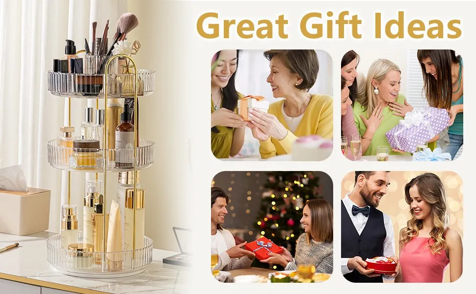 Rotating Makeup Counter Organizer - gift idea