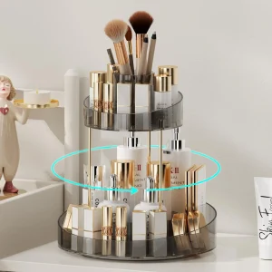 Bathroom Counter Organizer Rotating