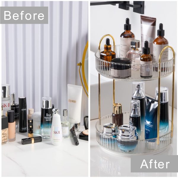 Rotating Countertop Organizer Tray