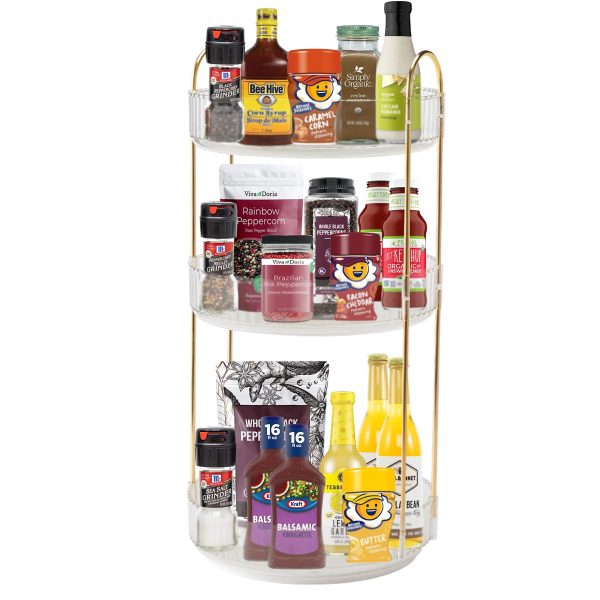 Rotating Countertop Organizer Tray