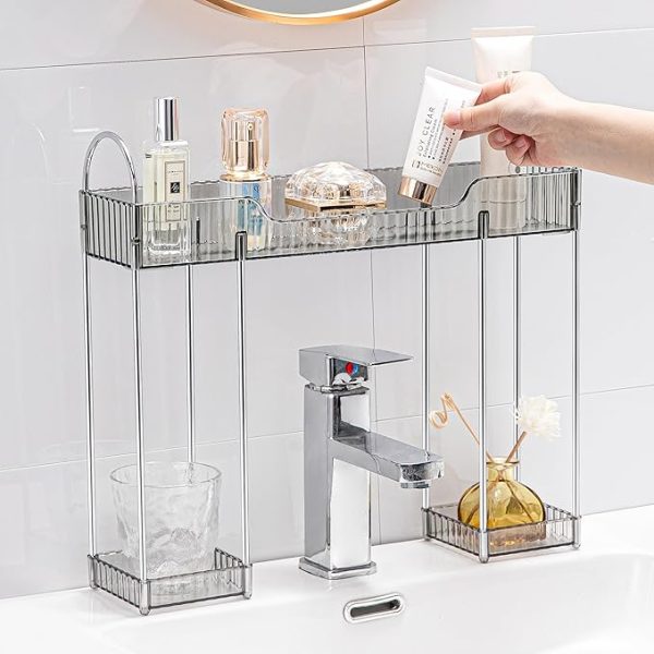Bathroom Counter Organizer Over The Faucet