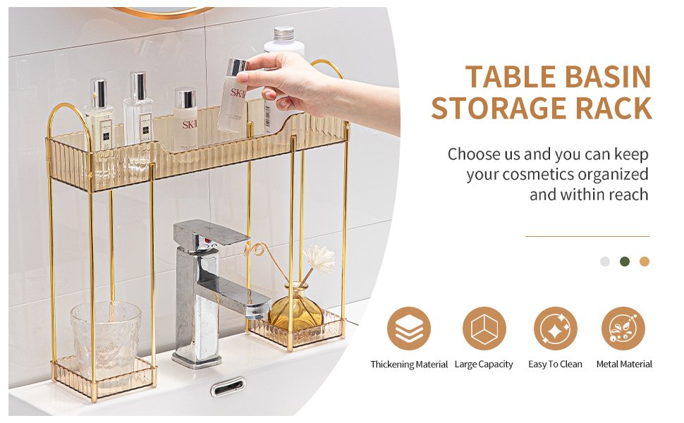 product show-Bathroom Counter Organizer Over The Faucet