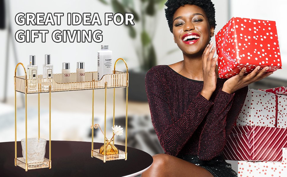 It's a great gift-Bathroom Counter Organizer Over The Faucet