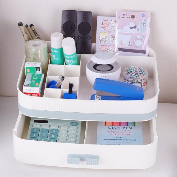 Counter Makeup Organizer with Drawer