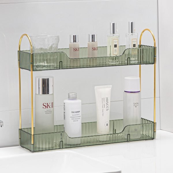 Narrow Makeup Counter Organizer