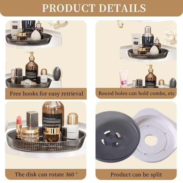 Rotation Shower Organizer