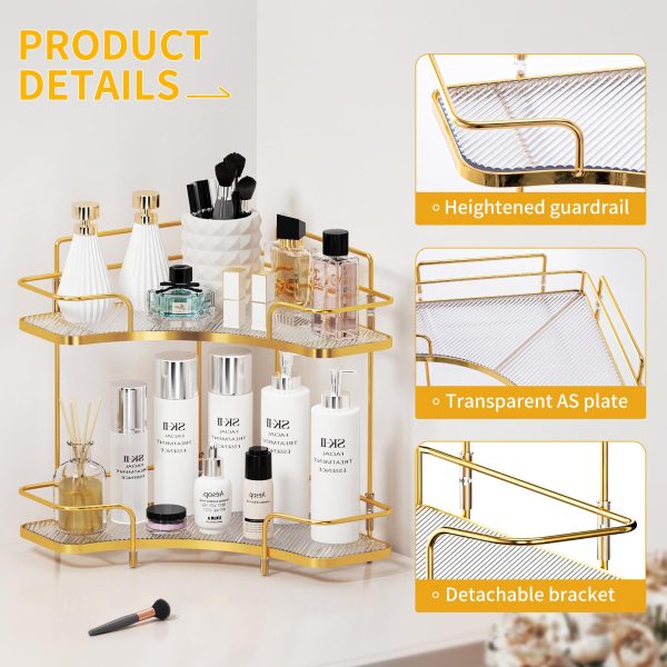 bathroom corner storage rack