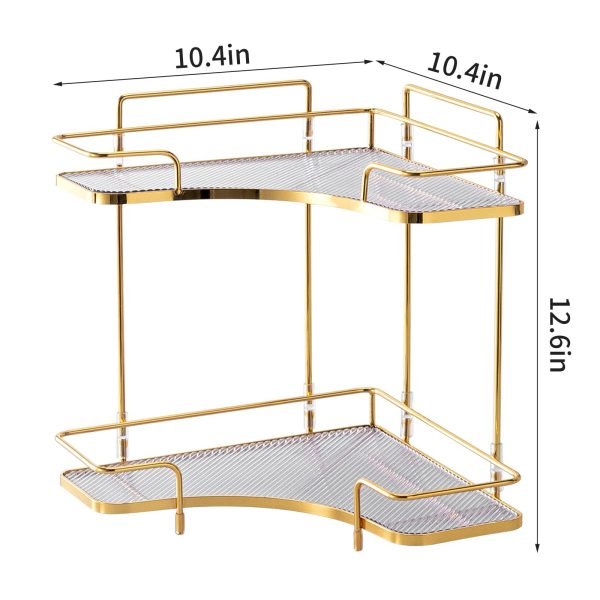 bathroom corner storage rack