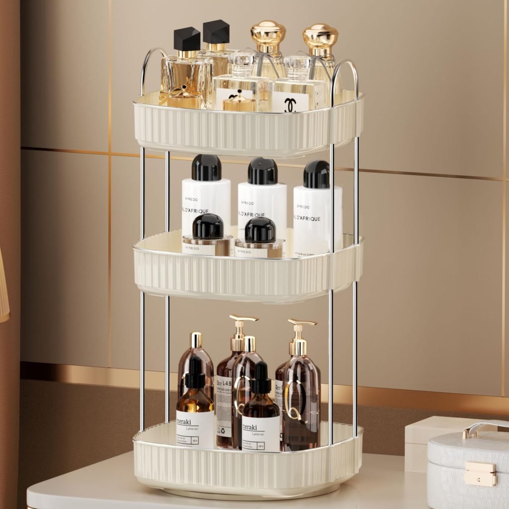 multifunction makeup storage rack