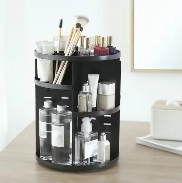 Rotating cosmetic Organizer Shelf