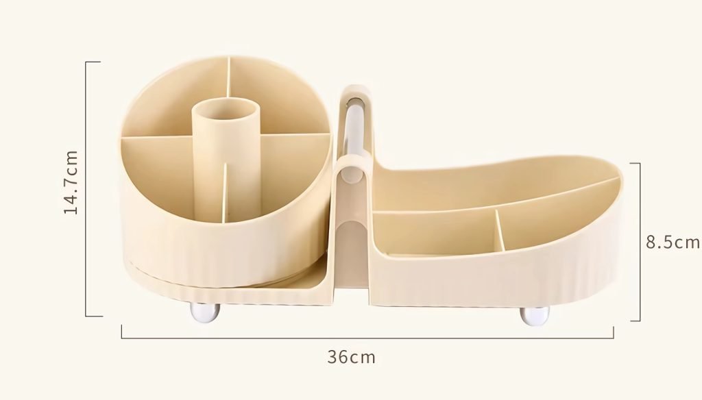 360 Degree Rotating Lipstick Makeup Brush Organiser 