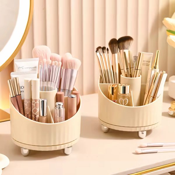 360 Degree Rotating Lipstick Makeup Brush Organiser