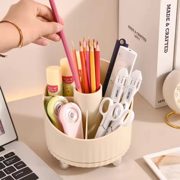 360 Degree Rotating Lipstick Makeup Brush Organiser
