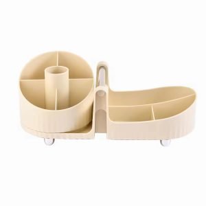 360 Degree Rotating Lipstick Makeup Brush Organiser