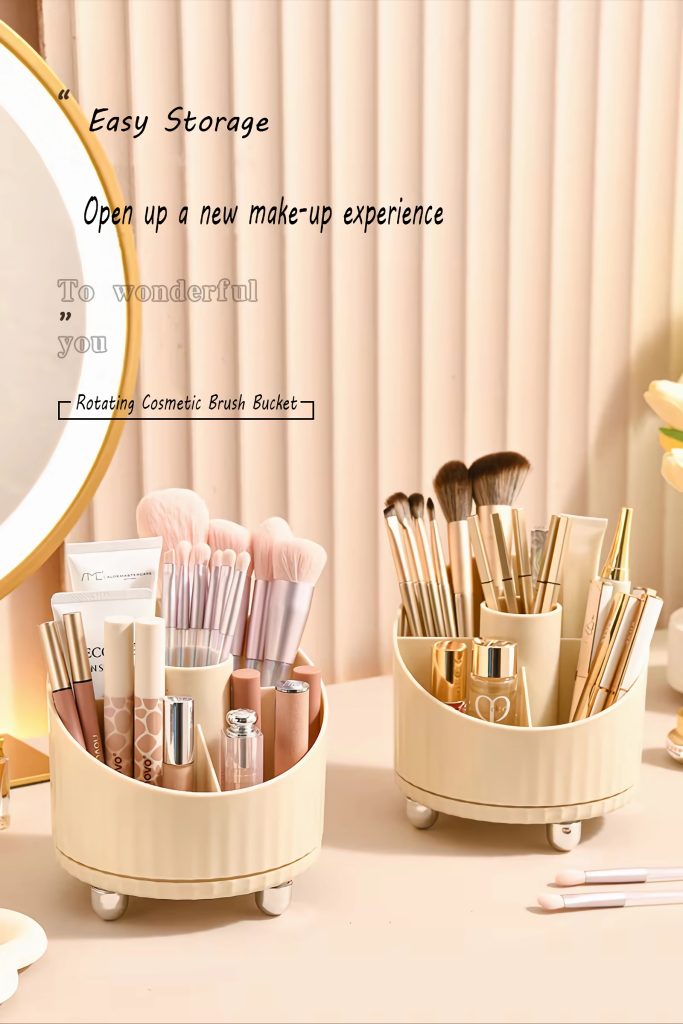 360 Degree Rotating Lipstick Makeup Brush Organiser 