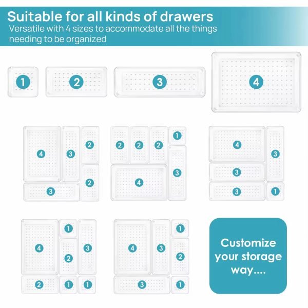 Built-In Drawer Organizer Set